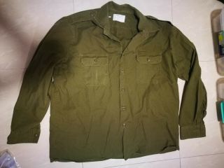 Vintage Idf Israel Army Aleph Shirt Uniform Size Xxl,  Gift