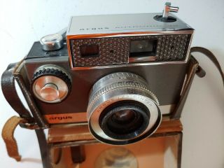 Vintage Argus Autronic 35mm Rangefinder Camera - 50mm F3.  5 Lens - W/ Case