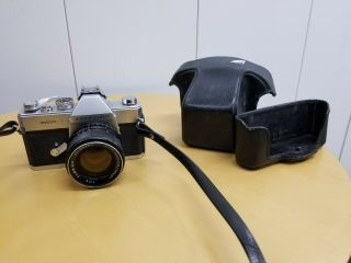 Vintage Vtg Mamiya Sekor 1000 Dtl 35mm Film Camera W/ 55mm 1:1.  4 Lens