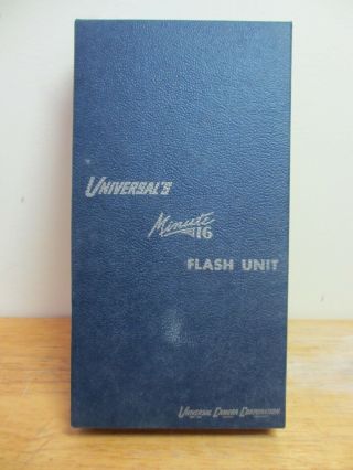 Universal Camera Corporation Minute 16 Flash Unit,  Old Stock 3