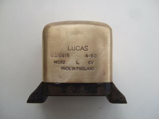 Vintage Lucas MCR2 Regulator - AJS,  BSA,  Norton,  Triumph,  etc. 2