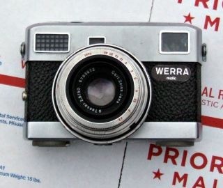 Werra 2.  8 / 50,  Carl Zeiss Werramatic Made In Ussr Occupied Germany