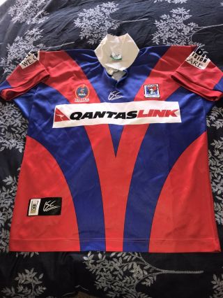 Newcastle Knights Vintage Rugby League Shirt Or Jersey