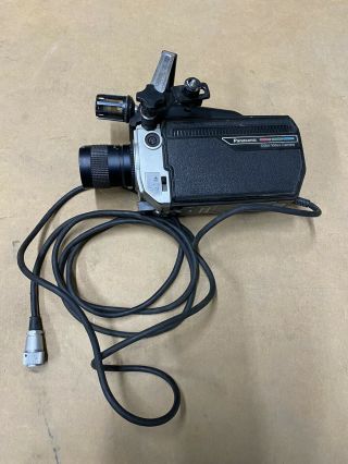 Vintage Panasonic Video Camera Model Pk - 750 With Cable