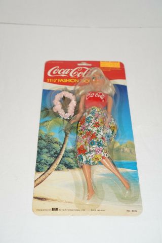 Vintage Coca Cola Barbie Clone Fashion Doll 4020 BBI TOYS 1980s 2