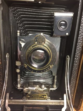 Vintage Kodak Model C Pocket Camera With Case - Folding Bellows 2