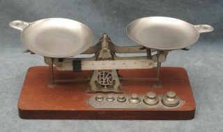 Vintage Kodak Photographic Studio Scale - Complete W/ All Weights & Pans 1