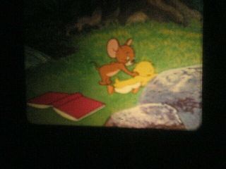 16mm Color Sound Tom And Jerry Downhearted Duckling Cartoon Film Lpp