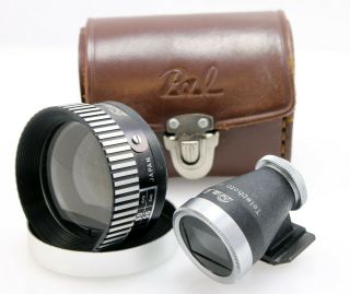 Pal / Pax M4 Telephoto Adapter And Viewfinder (viewfinder Would Fit Leica 75mm)