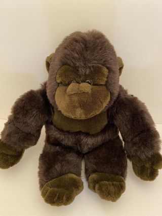 Vintage King Kong Plush Gorilla Caltoy Universal City Studios 1986 Brown 14 " Vtg