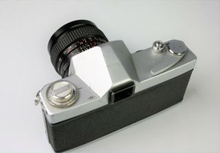 Vintage 70 ' s Sears TLS 35mm Film Camera w/ Auto Sears 28mm f/2.  8 Lens 3