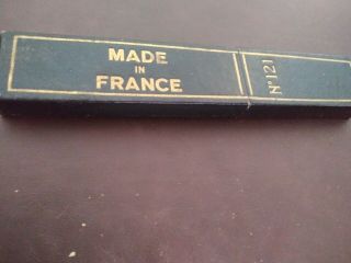 No 121 Antique Straight Razor Made In France