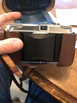 Vintage Voigtlander Vito II 35mm Film Camera With Color Skopar 1:3.  5 50mm Lens 3