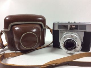 Vintage Zeiss Ikon Symbolica 35 MM Carl Zeiss Tessar Lens 2.  8 50mm With Case 2