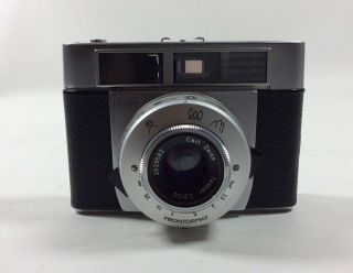Vintage Zeiss Ikon Symbolica 35 MM Carl Zeiss Tessar Lens 2.  8 50mm With Case 3