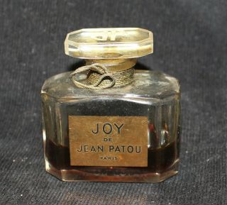 Vintage Joy De Jean Patou Perfume Bottle