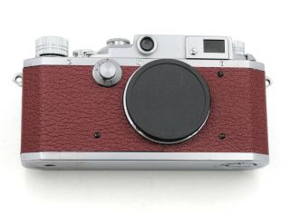 Canon Ii D Rangefinder Replacement Cover - Laser Cut Leather