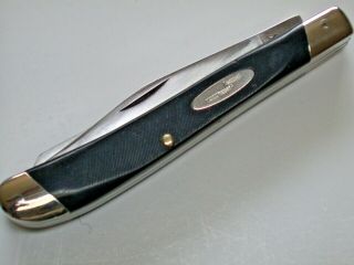 Buck 311 U.  S.  A. ,  Vintage 2 - Blade Slimline Trapper Pocket Knife -
