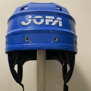 JOFA hockey helmet 280 vintage classic blue 54 - 60 size okey 3