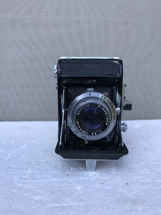 Vintage Sow Semi - Leotax Folding Camera / Wester Nkk Lens.