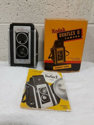 Kodak Duaflex Ii Vintage Camera - Kodet Lens