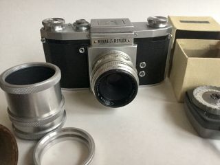 Vintage Rival Camera And Accessories Made In Germany Not