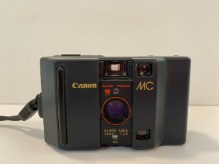 1984 Canon MC 35mm f/2.  8 Auto Focus Point & Shoot Camera (film rolls incl. ) 3