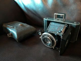 Vintage Kodak Vollenda 620 Folding Camera With Case