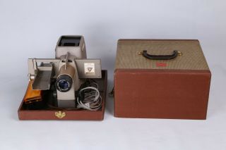 Bell & Howell Vintage Tdc Selectron Headliner 300 Slide Projector W/case -
