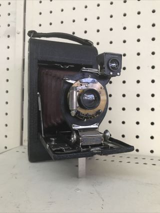 Kodak Folding Pocket No.  1a Model C Red Bellows