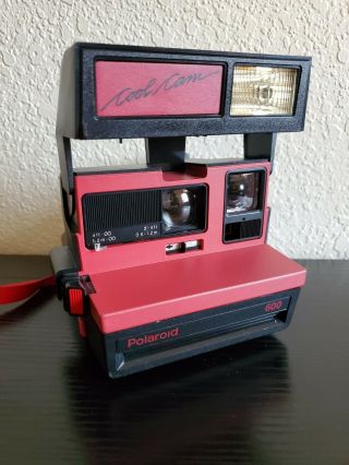 Vintage Polaroid Cool Cam Red 600 Instant Film Camera
