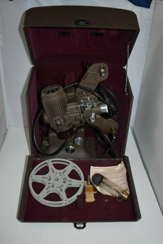 Vintage Bell & Howell Filmo Diplomat 16mm Film Projector
