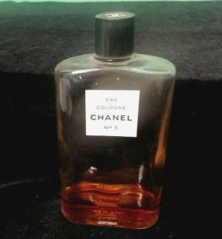 Vintage Chanel Eau De Cologne 6.  8 Fl.  Oz.  Bottle
