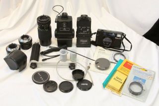 Film Camera Accessories Lens Cable Release Filters Flash Bracket Nikon Vivitar
