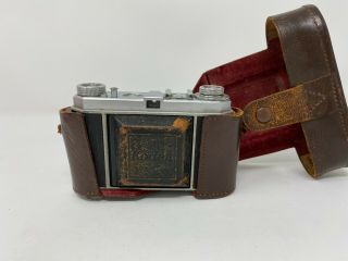 Vintage Kodak Retina Ii 35mm Film Camera W/ Xenon 50mm F2 Lens Leather Case