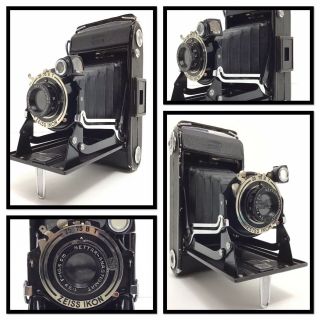 Zeiss Ikon Bob 510/2 Folding Camera 6x9cm With Case