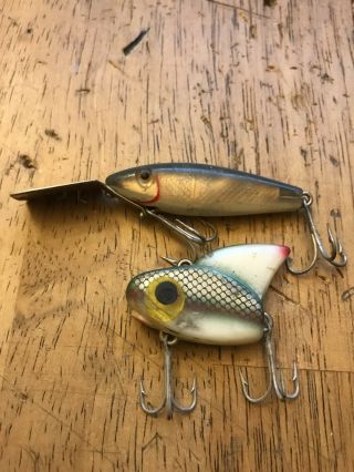 Lazy Ike Sail Shark And An L&s Minnow Lures