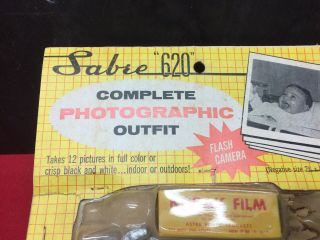 Vintage 1950 ' s Sabre 620 Complete Camera Outfit 3