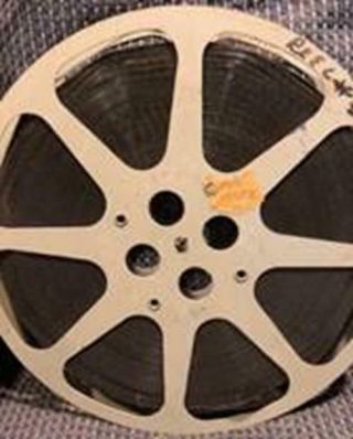 16mm Bw Feature Film – “varan The Unbelievable” Mounted On 2 – 1600ft Reels