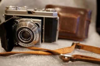 Vintage Kodak Retina 1a 35mm Film Camera With Case