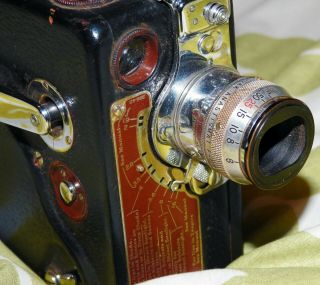 Vintage Cine - Kodak 16mm Model K Movie Cam -