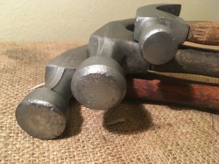3 Vintage Hammers MAYDOLE.  STANLEY 101 1/2 16 0Z.  Plus One Unmarked 2