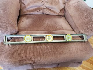 Vintage Mayes Tt6 - 24 " Aluminum Level - The Tall Tennessee 
