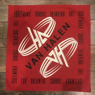 Van Halen - For Unlawful Carnal Knowledge Vintage Official Bandana