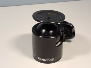Vintage Black Arca Swiss Monoball Ball Head For Tripod - Great