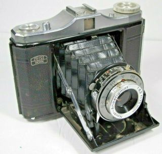 Zeiss Ikon Nettar 517/16 Folding Bellows 6x6 Medium Format Camera 75mm F6.  3 Lens