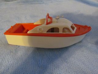 Vintage Fleet Line Toy Boat - The Fury - With Box -