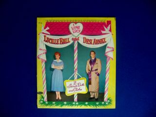 Vintage Lucille Ball And Desi Arnaz - I Love Lucy - Cut Outs 1953