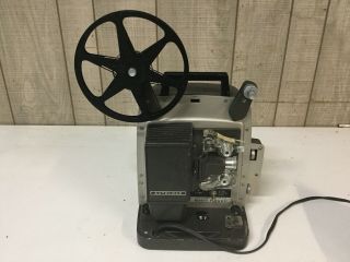 Vintage Bell & Howell Eight Design 346a Autoload 8mm Film Projector E4