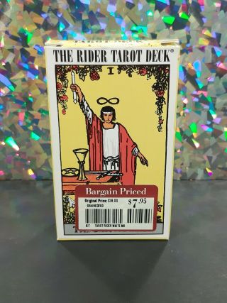 Vtg " The Rider Tarot Deck " The Magician 1971 Waite 78 Card Deck